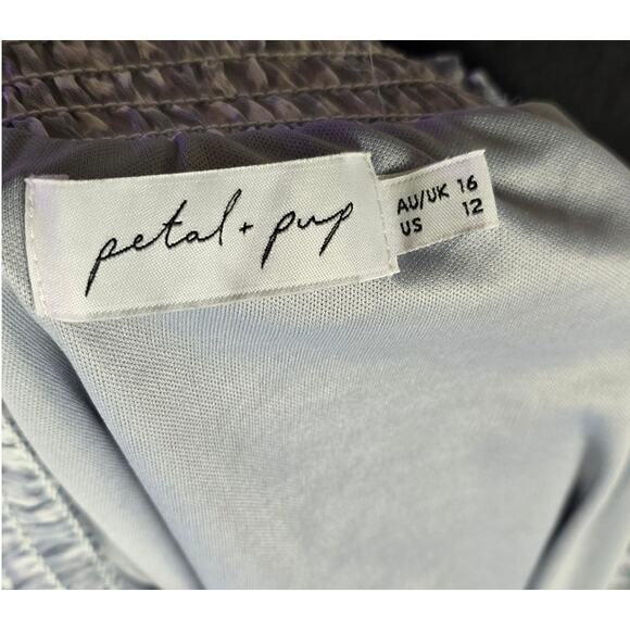 Petal & Pup Luda Skirt Blue/White Size 12 - Picture 3 of 3